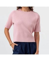 Sundays - Kendra Short Sleeve Sweater - Lyst