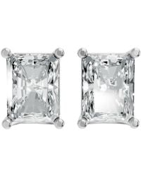 AAMIAA - Radiant Shape 4 Prong Push Back Studs - Lyst