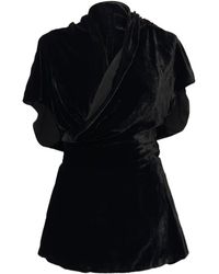 Rick Owens - Wrap Blouse - Lyst