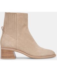 Dolce Vita - Linny H2o Wide Boots Dune Suede - Lyst