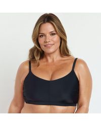 Calypsa - Plus Adjustable Strap Clasp Swim Bra - Lyst