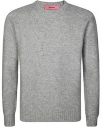 Drumohr - Lambswool Crewneck Sweater - Lyst