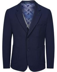 Tom Baine - Slim Fit Waffle Performance Stretch Solid Sport Coat - Lyst