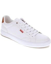 Levi's - Carter Synthetic Leather Casual Lace Up Sneaker Shoe - Lyst