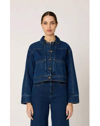 Cleobella - Clarke Jacket With Removable Cape - Lyst