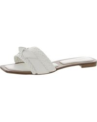 Alexandre Birman - Leather Slip On Slide Sandals - Lyst