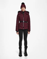 Rudsak - Mikky M Matte Quilted Light Down Puffer With Removable Faux Fur - Lyst