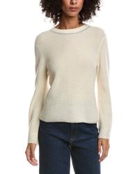 Forte - Studded Wool & Cashmere-Blend Sweater - Lyst
