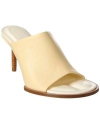 Jacquemus - Les Mules Rond Carre Leather Mule - Lyst