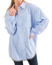 And The Why - You Are Extraordinary Button Down Shirt - Lyst