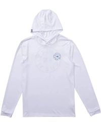Salty Crew - Watermark Hoodie Stretch Long Sleeve Pullover Gbo768 - Lyst