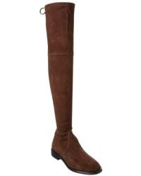 stuart weitzman over the knee boots brown