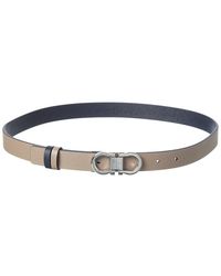 Ferragamo - Gancini Reversible & Adjustable Belt - Lyst