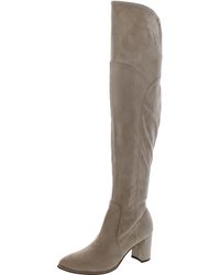 Marc Fisher - Block Heel Pointed Toe Over-the-knee Boots - Lyst