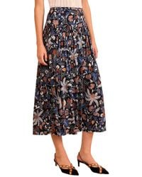 Ulla Johnson - Blanche Pull On Midi Skirt - Lyst
