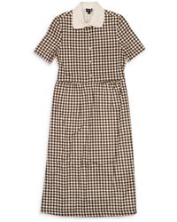 CALLIPYGIAN - Gingham Pocket Sun Dress - Lyst
