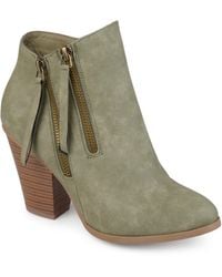 Journee Collection - Collection Wide Width Vally Bootie - Lyst