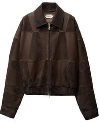 Versace - Leather Jacket - Lyst