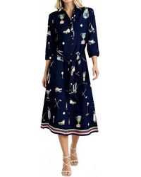 Vilagallo - Golf Par Tee Dress - Lyst