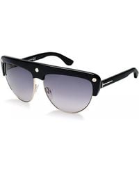 Tom Ford - Geometric Full Rim, With A Dark Havana Frame And Gradient Mirror Lens - Lyst