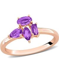 Mimi & Max - Multi-Gem Cluster Ring Sterling - Lyst