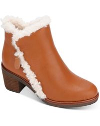 Gentle Souls - Best 65mm Zip Bootie Cozy Leather Lined Ankle Boots - Lyst