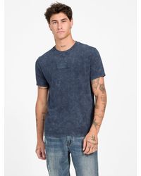 Guess - Mikah Crewneck Logo Tee - Lyst