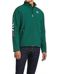 Ariat - New Team Softshell Mexico Jacket - Lyst