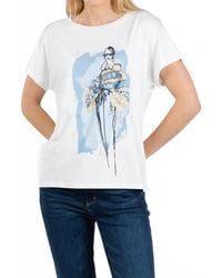 Ouí - J'Adore Sketch Tee - Lyst