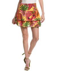 FARM Rio - Fruit Dream Mini Skirt - Lyst