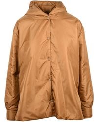 Aspesi - Bronze Down Jacket With Thermore Padding And Practical Pockets - Lyst
