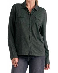 Elan - Silly For Soft Button Down Shirt - Lyst