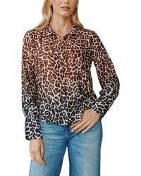 Bella Dahl - Silk-Blend Button Down Shirt - Lyst