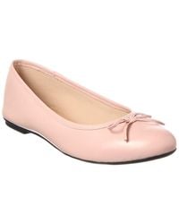 French Sole - Emerald Leather Flat - Lyst
