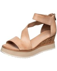 Antelope - F02 Davi Make Up Leather Sandals - Lyst