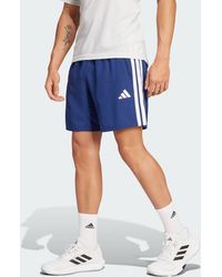 adidas - Essentials Training 3-Stripes Woven Shorts - Lyst