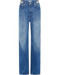 Rabanne - Signature Jeans With 1969 Metal Discs - Lyst