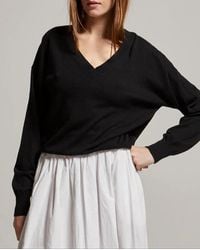 Asher - Alice Cotton Cashmere Sweater - Lyst