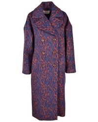 Ulla Johnson - Wool Cloth Double-Breasted Coat - Lyst