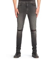 Monfrere - Greyson Distressed Jean - Lyst