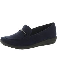 Easy Spirit - Arena 2 Faux Leather Slip On Loafers - Lyst