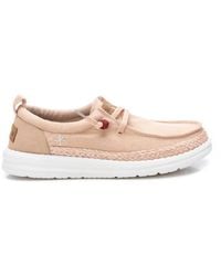 Xti - Dockside Canvasl Loafers - Lyst