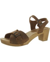 Sanita - Tiana Leather Ankle Strap Heels - Lyst
