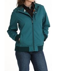Cinch - Geo Print Hooded Jacket - Lyst