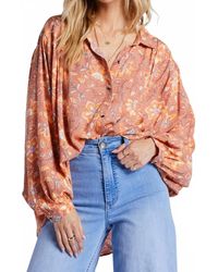Billabong - Day After Day Oversized Button-Down Shirt - Lyst