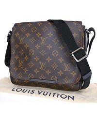 Louis Vuitton - District Canvas Shoulder Bag (pre-owned) - Lyst
