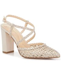 Jessica Simpson - Nalisi Sandals Metallic Braided Strap Hawk1993 - Lyst
