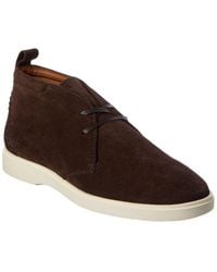 Aquatalia - Florian Suede Sneaker - Lyst