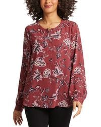 NYDJ - Petite Simone Blouse - Lyst