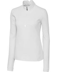 Cutter & Buck - Traverse Stretch Quarter Zip Pullover Jacket - Lyst
